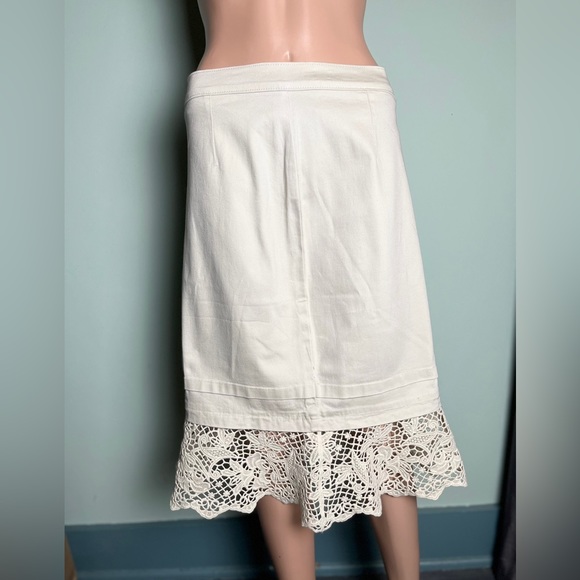 Beautiful rare Lafei.nier skirt. 95% Cotton. Maxi Skirt. Tan/Khaki - Picture 2 of 7